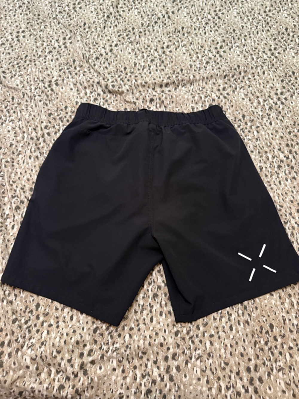 Ten Thousand Black  Shorts with Reflective Cross